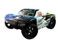 Himoto E18SCw - Шорт 1:18 Tyronno E18SC Brushed (white-blue)